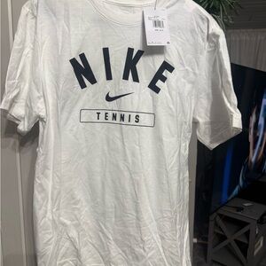 Nike White Graphic Tee